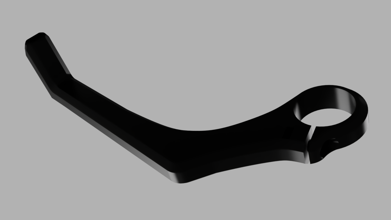 Universal motorcycle brake lever guard (Street)