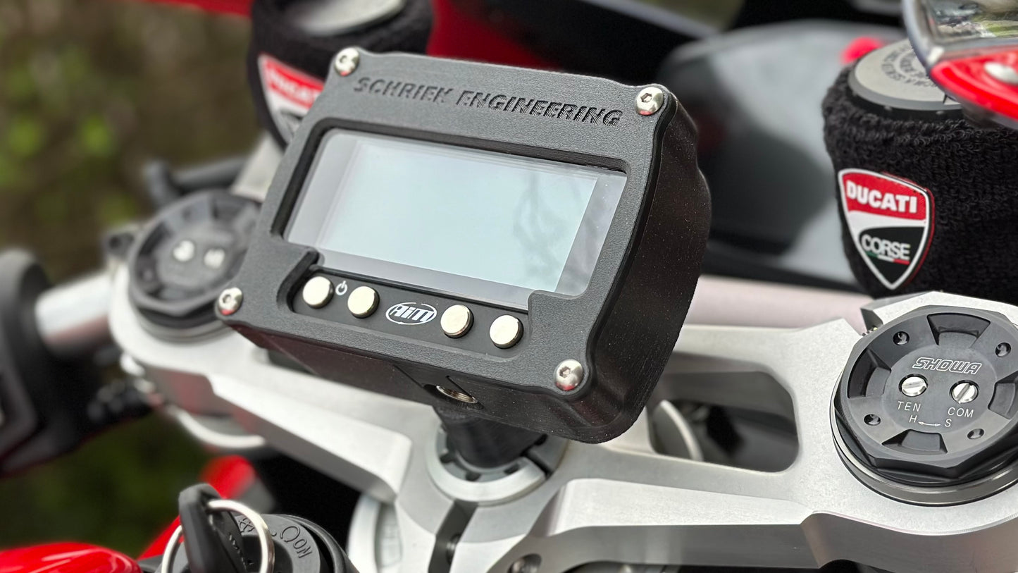 AIM SOLO2 protection case panigale mount (899-1199-959-1299-V2-V4)