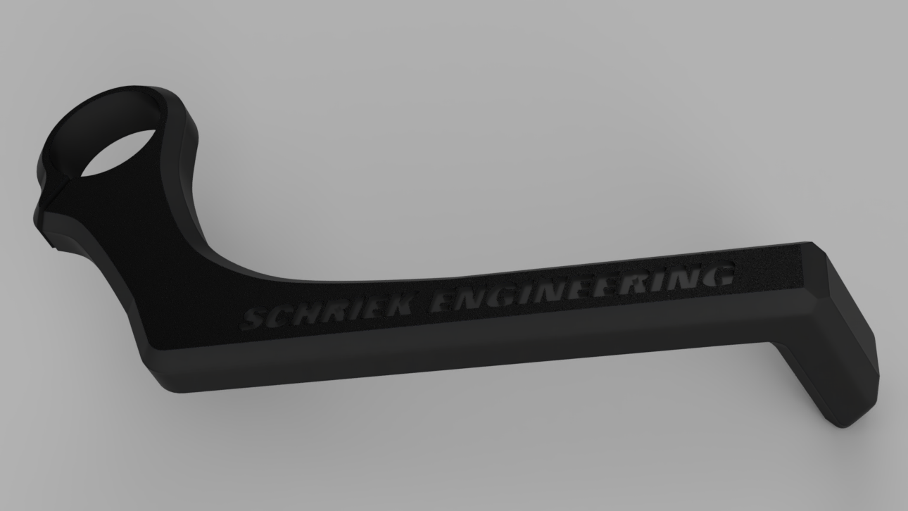 Universal motorcycle brake lever guard (Street)