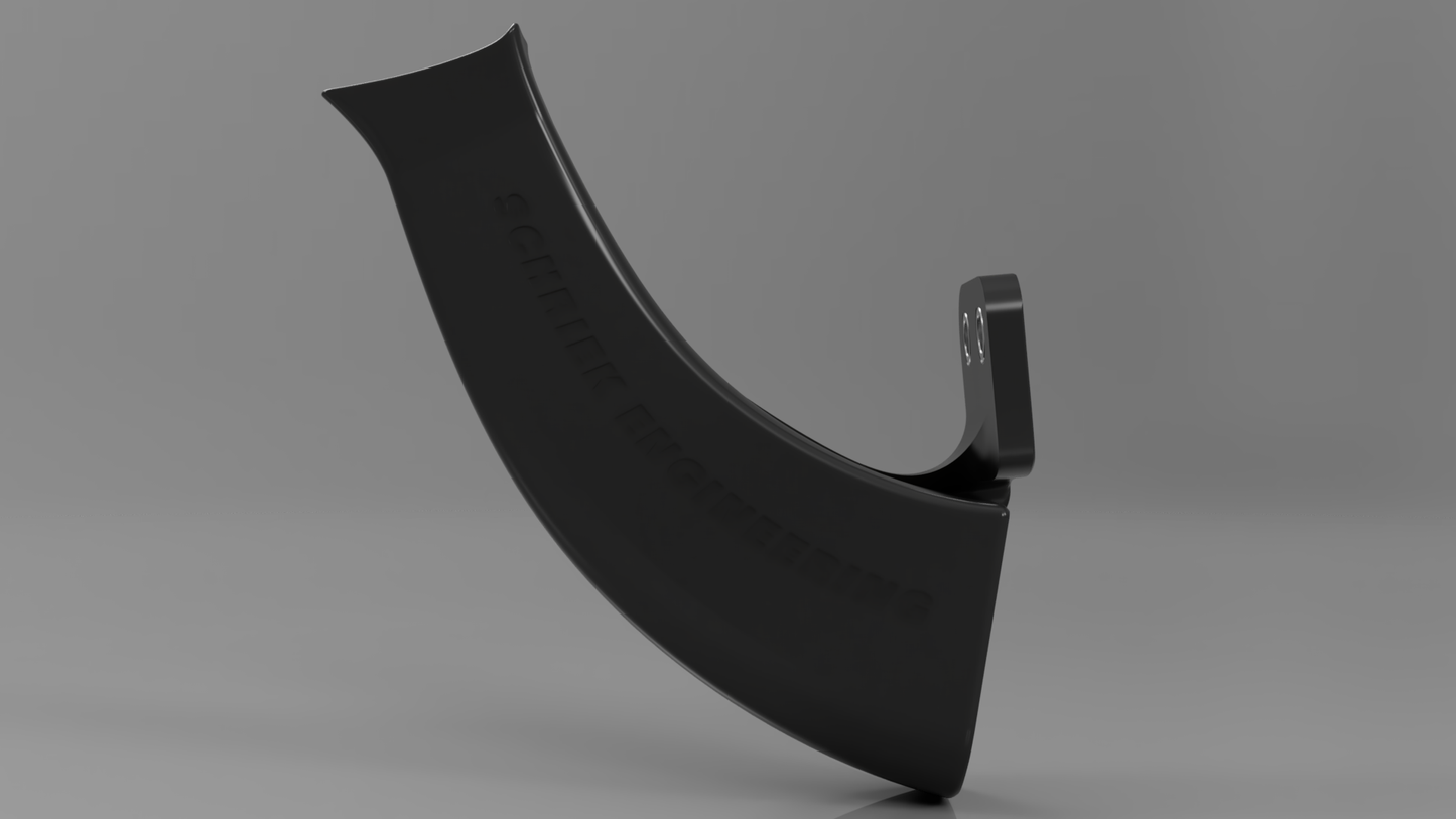 Front brake cooling duct for Ducati 749 & 999 MK1