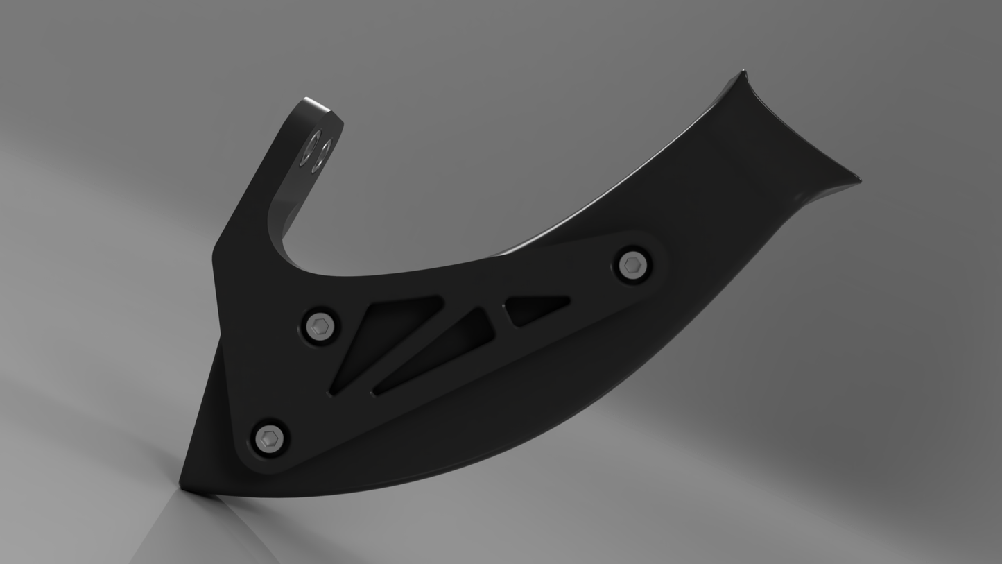 Front brake cooling duct for Ducati 749 & 999 MK1