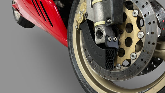Front brake cooling duct for Ducati motorcycles with axial mounted  brake calipers (Made to order)